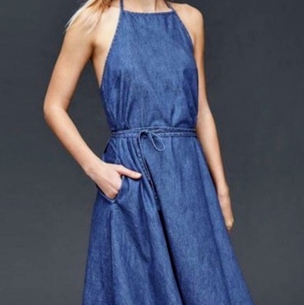 Halter Wrap Dress